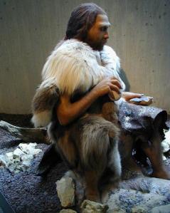 Neanderthaler fitted clothes